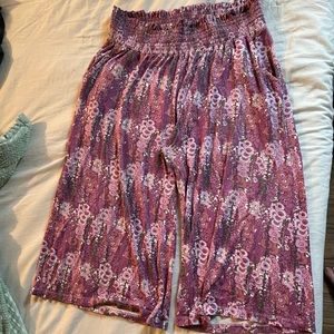 Kate quinn smocked waist gaucho